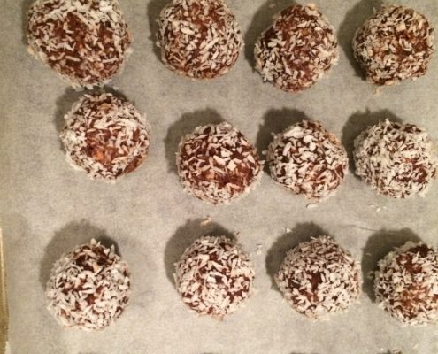 coconut bliss balls